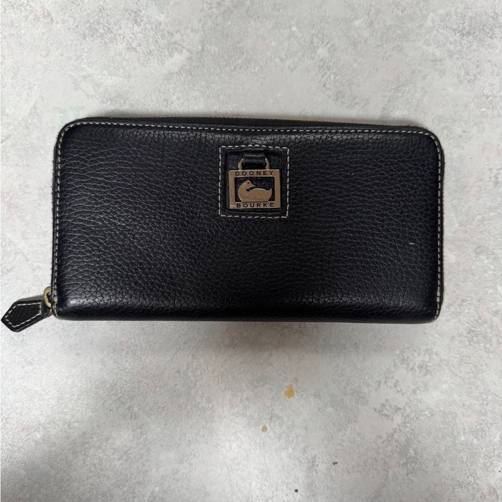 Dooney & Bourke Black Leather Wallet
